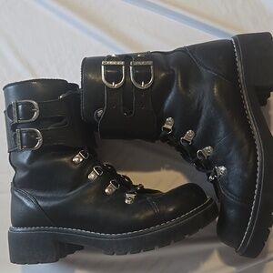 Harley-Davidson Women's Black Leather Boots